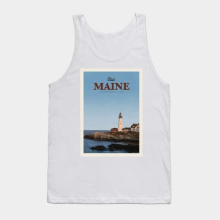 Visit Maine Tank Top